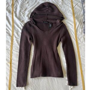 Brown Early 2000’s Sweater Axcess Hoodie